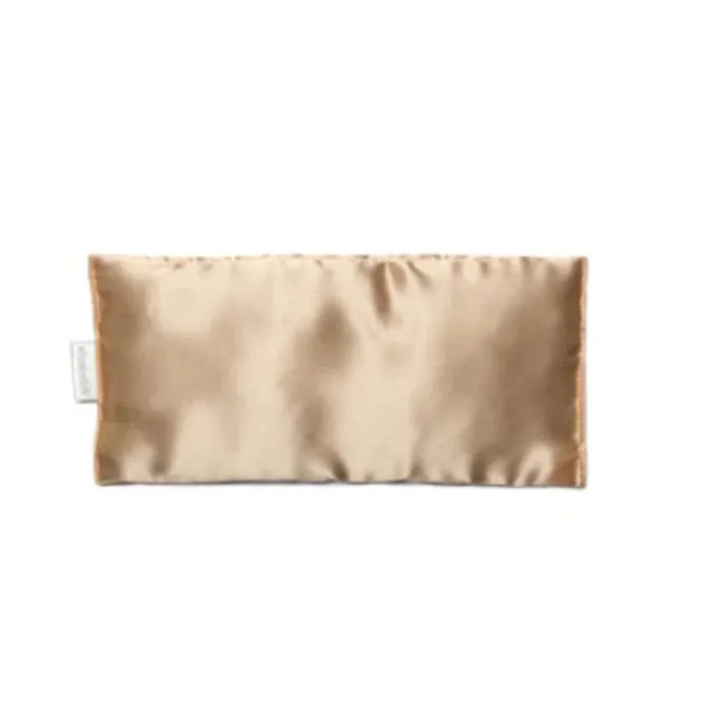 NWT ElizabethW Gold Eye Pillow 8.5